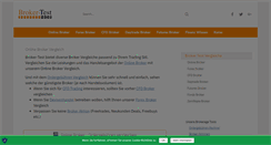 Desktop Screenshot of broker-test.de