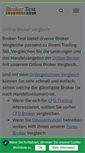Mobile Screenshot of broker-test.de